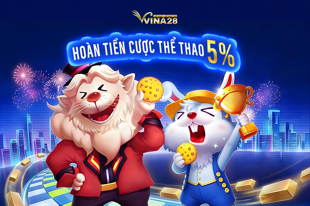 Hoàn Tiền Cược Thể Thao 5%